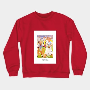 The World Tarot Card - United States Women's National Team Crewneck Sweatshirt